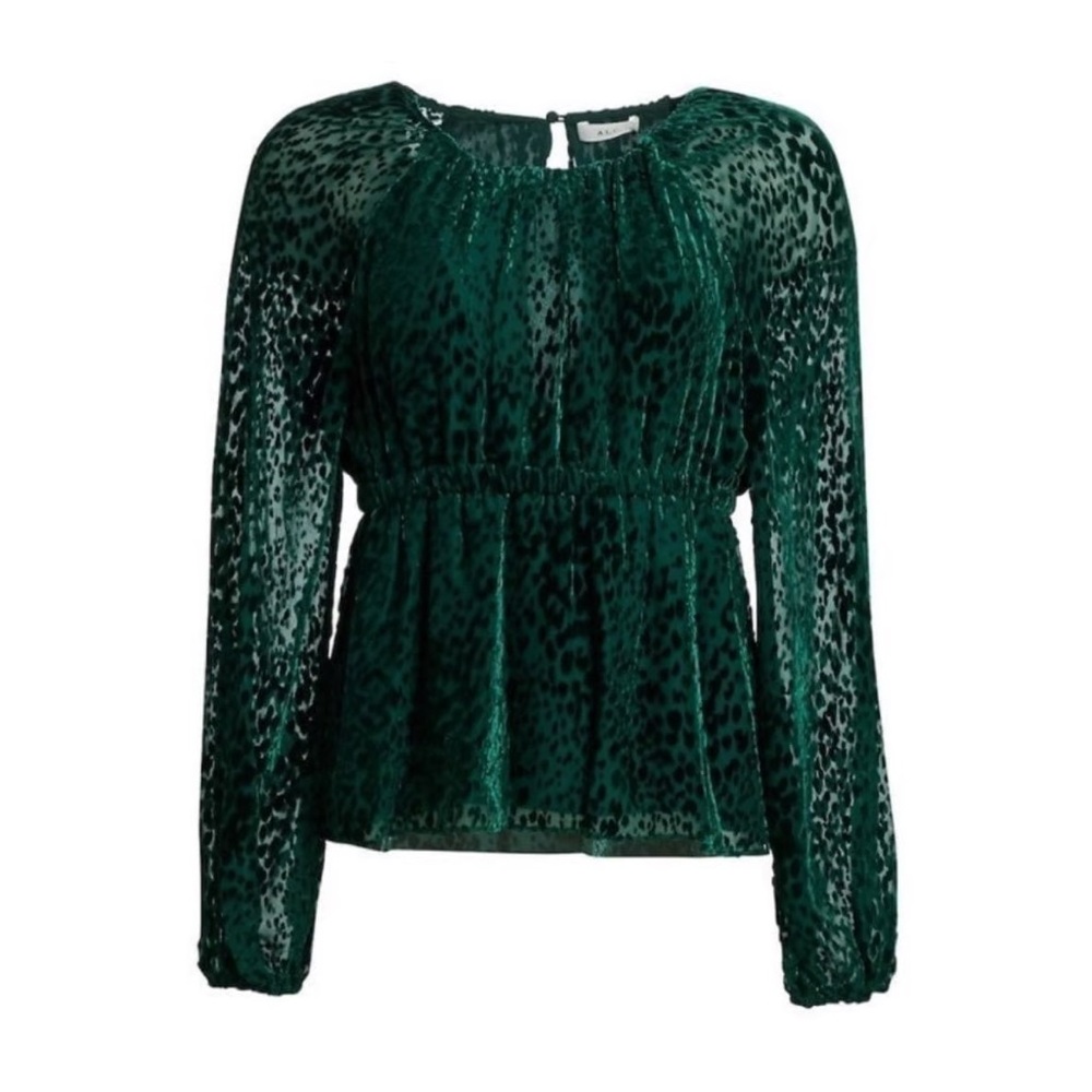 A.L.C. Velvet Blouse